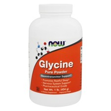 NOW Foods Glycine Powder, 1 Pound