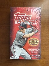 2012 Topps Update Hobby Baseball Sealed Box - Inc Auto & Relic - Harper RC POSS