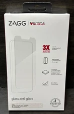 NEW ZAGG Glass Anti-Glare Matte Screen Protector for Apple iPhone 14 & 13/13Pro