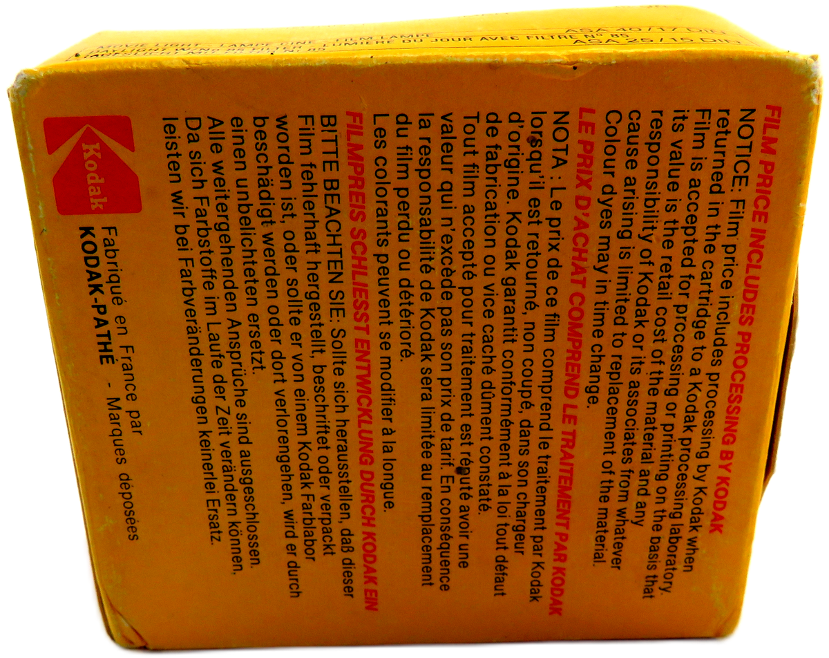 Kodak KMA 464 P Kodachrome 40 Super 8 Movie Film expired New | eBay