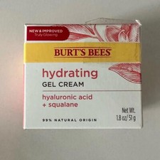 Burt's Bees Hydrating Gel Cream w/ Hyaluronic Acid  Squalane, 1.8 oz NEW