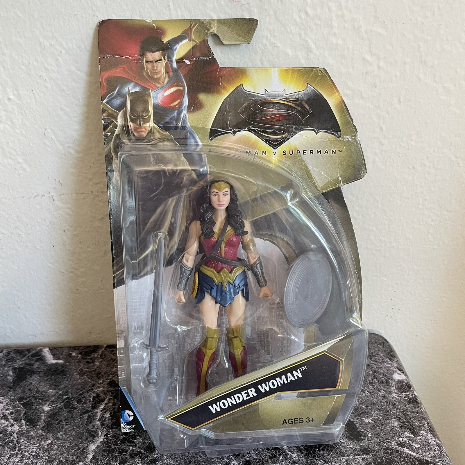Wonder Woman Action Figure Toy Batman v. Superman 2015 Movie Collectible Figure