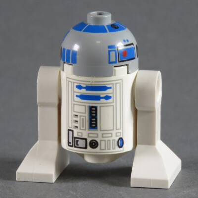 LEGO  STAR WARS  Figur R2-D2 Droid Light Bluish Gray Head sw0217 8038 9493 /A2