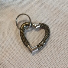 Heart Of Love Metal Keychain