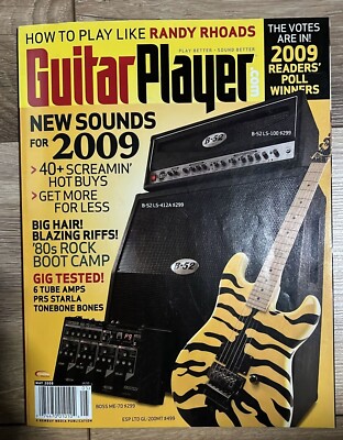 Guitar Player 2009-05 May, Vol. 43, No.5 - Randy Rhoads, PRS
