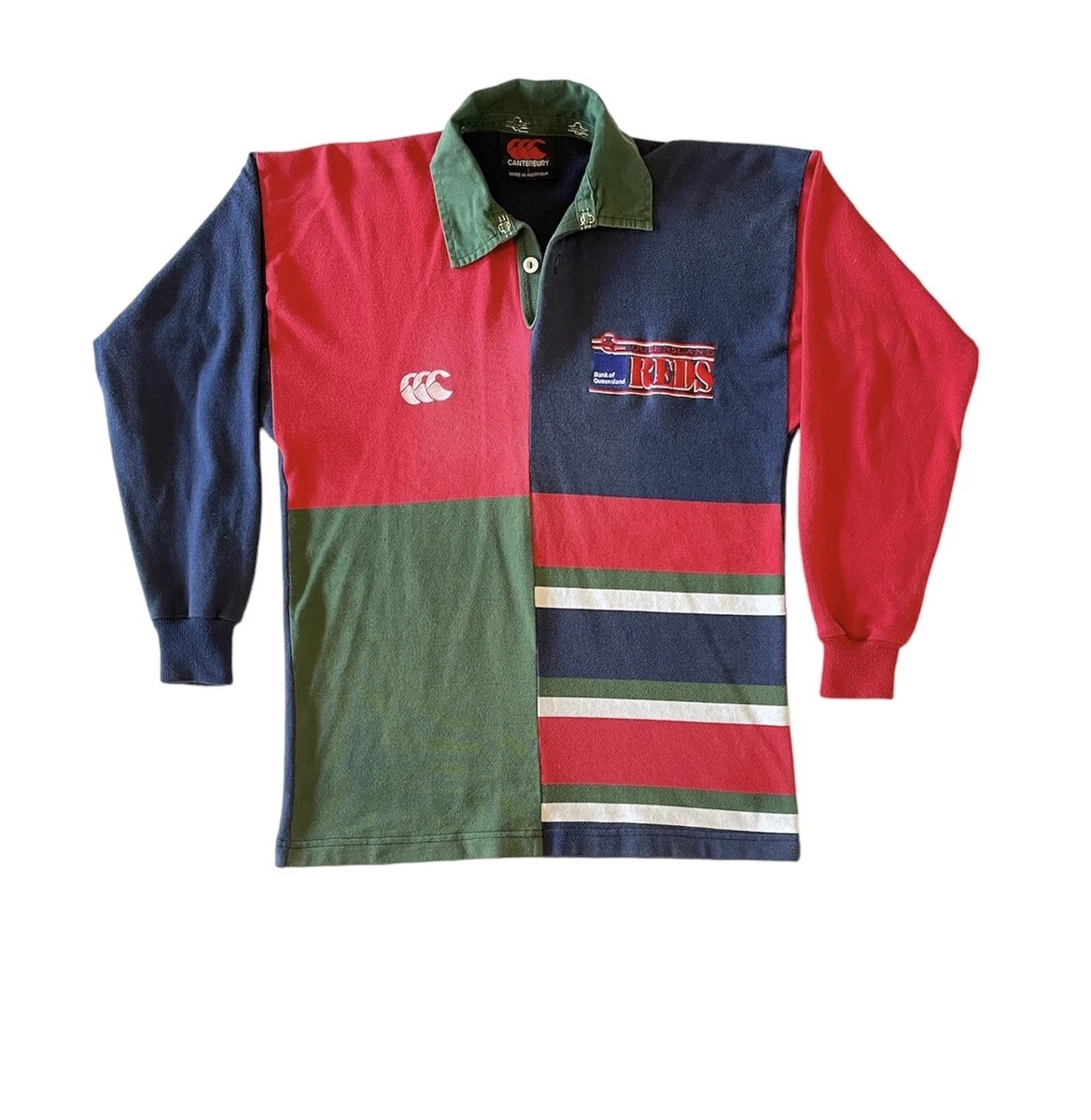 1990's Vintage QLD Reds Canterbury “Uglies” Rugby Jersey - Small