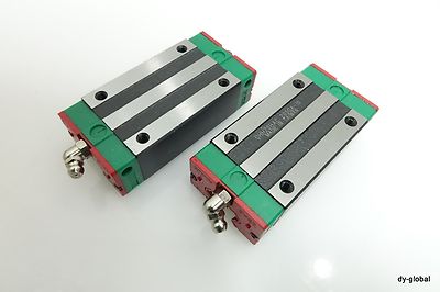 HIWIN Used QHH20HAC Lot of 2 Long type block runner carrier HGH20HA | eBay