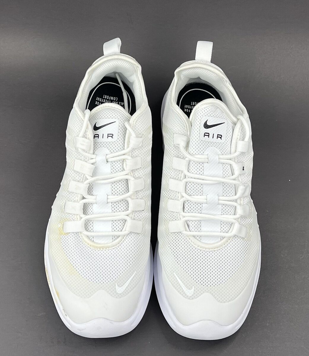 NIKE AIR MAX AXIS WHITE RUNNING SHOE LOW TOP AA2168-100 NIKE AIR MAX AXIS WHITE RUNNING SHOE LOW TOP AA2168-100
