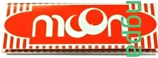 Moon Red Rolling Papers Single Wide 50 Lvs Buy4@Only.72/PK! *FREE USA Shipping*