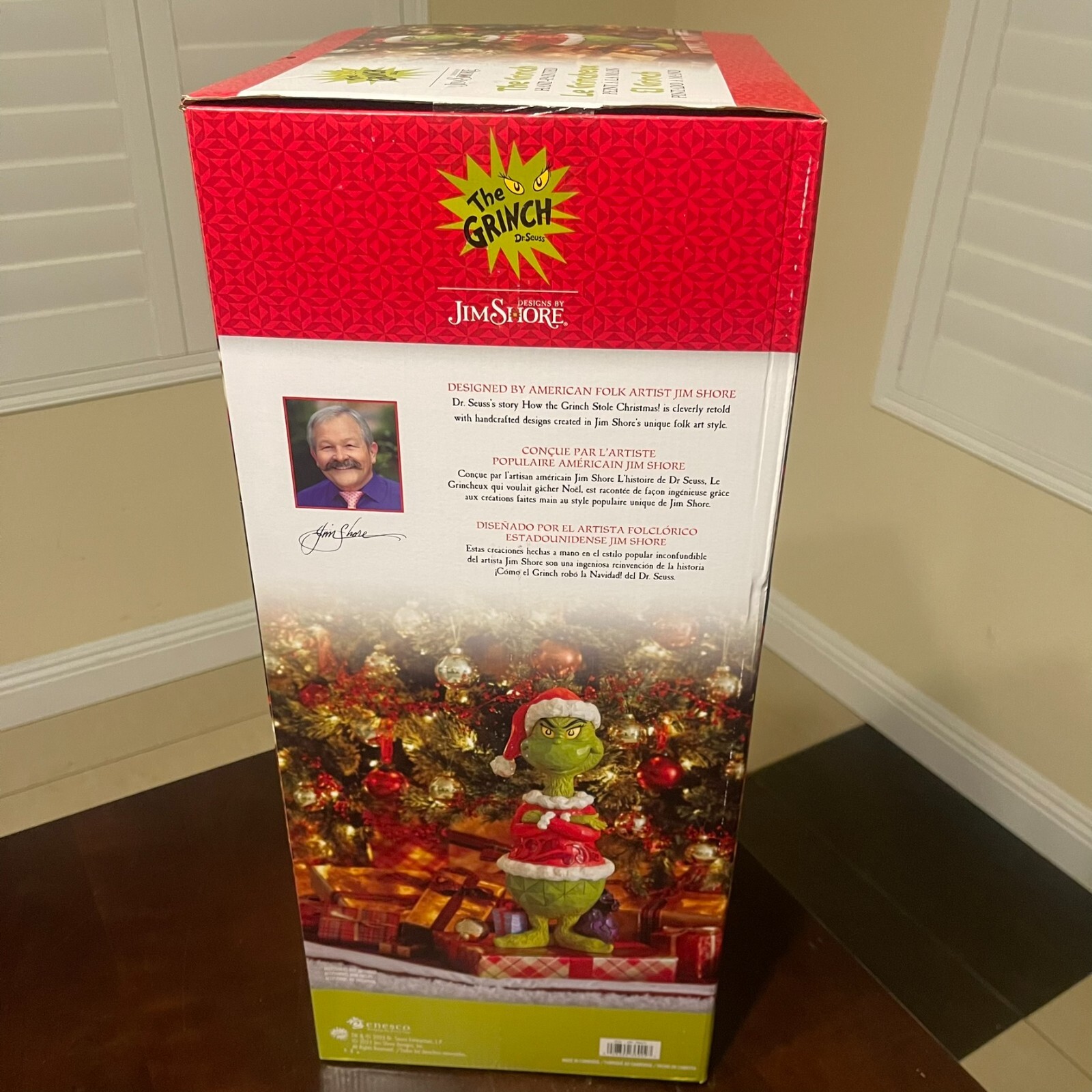 NEW GRINCH JIM SHORE Costco Exclusive 20" Christmas Collectible Factory Sealed eBay