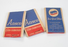 ANSCO LENS CLEANING PAPER, THREE PACKAGES FOR DISPLAY/178093