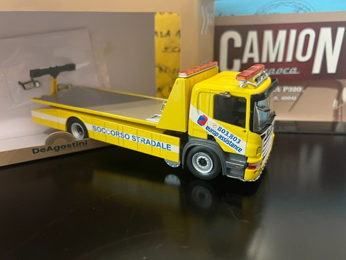 1/43 IXO DeA DeAgostini 86 Scania P320 2004 Europ Assistance camion epoca truck - Foto 2 di 3