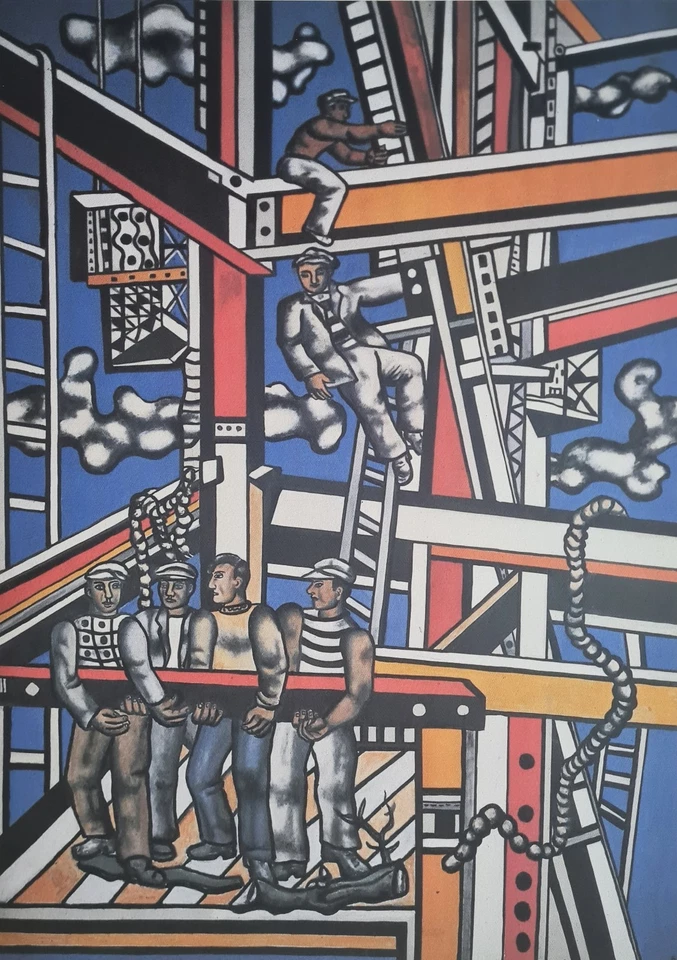 FERNAND LÉGER *The Worker * 50 x 40 cm * signed lithograph * limited # 40/200 - Bild 2 von 4
