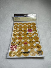 Recollection Stickers Facial Expression Theme 4 Sheets 160 pcs