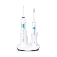 ToiletTree Products Poseidon Irrigator and Toothbrush Combo - Recha... Fast Ship