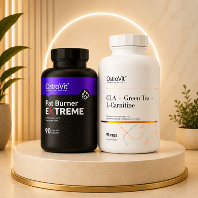 FAT BURNER EXTREME + CLA+GREEN TEA+ L-CARNITINE - Energie Kraft Fettverbrennung