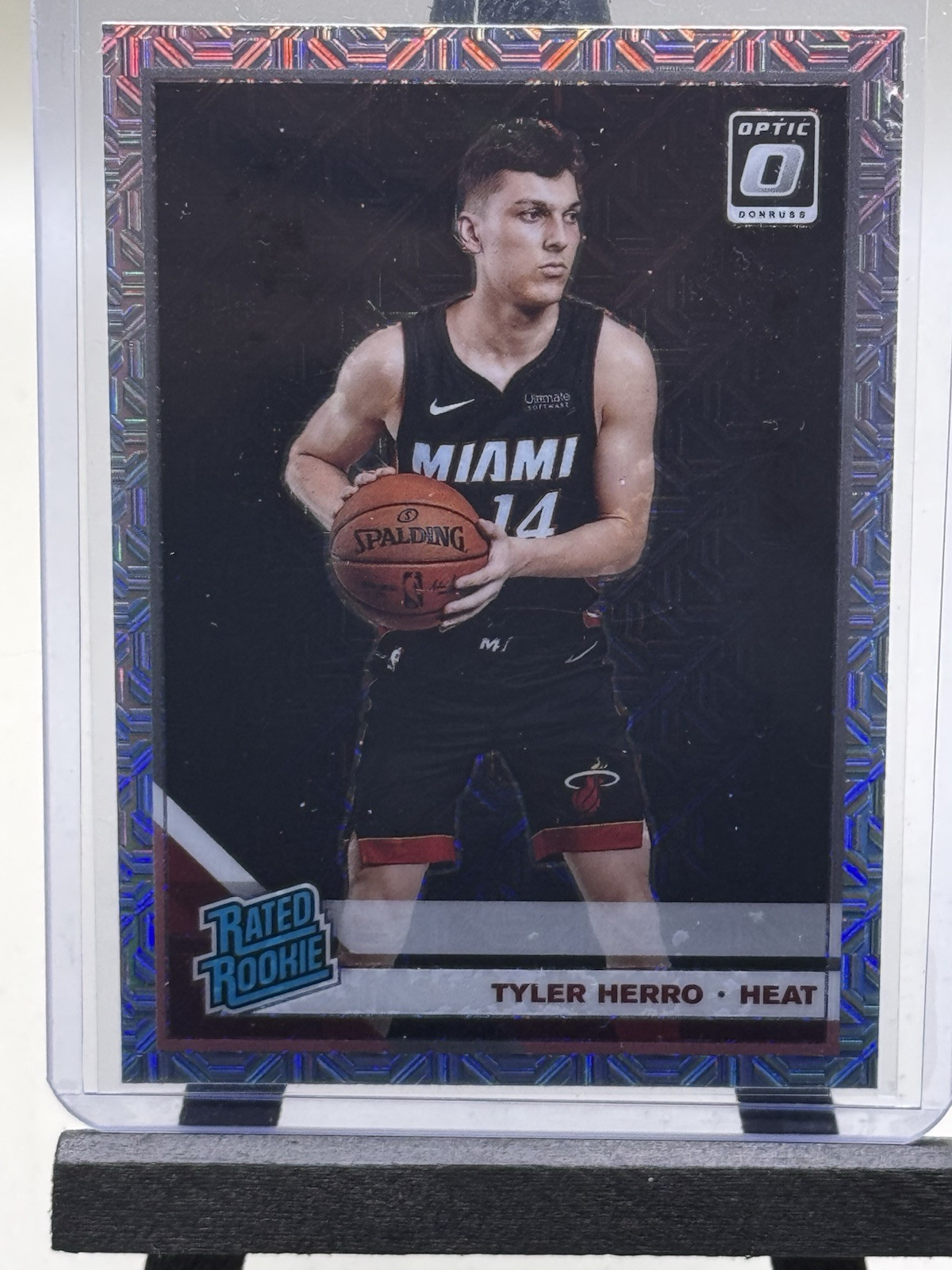 2019-20 Donruss Optic Choice Prizm #172 Tyler Herro Heat RC Rookie