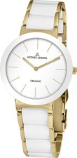 JACQUES LEMANS Damen Armbanduhr 42-7F Quarz Edelstahl Keramik 34mm B-WARE