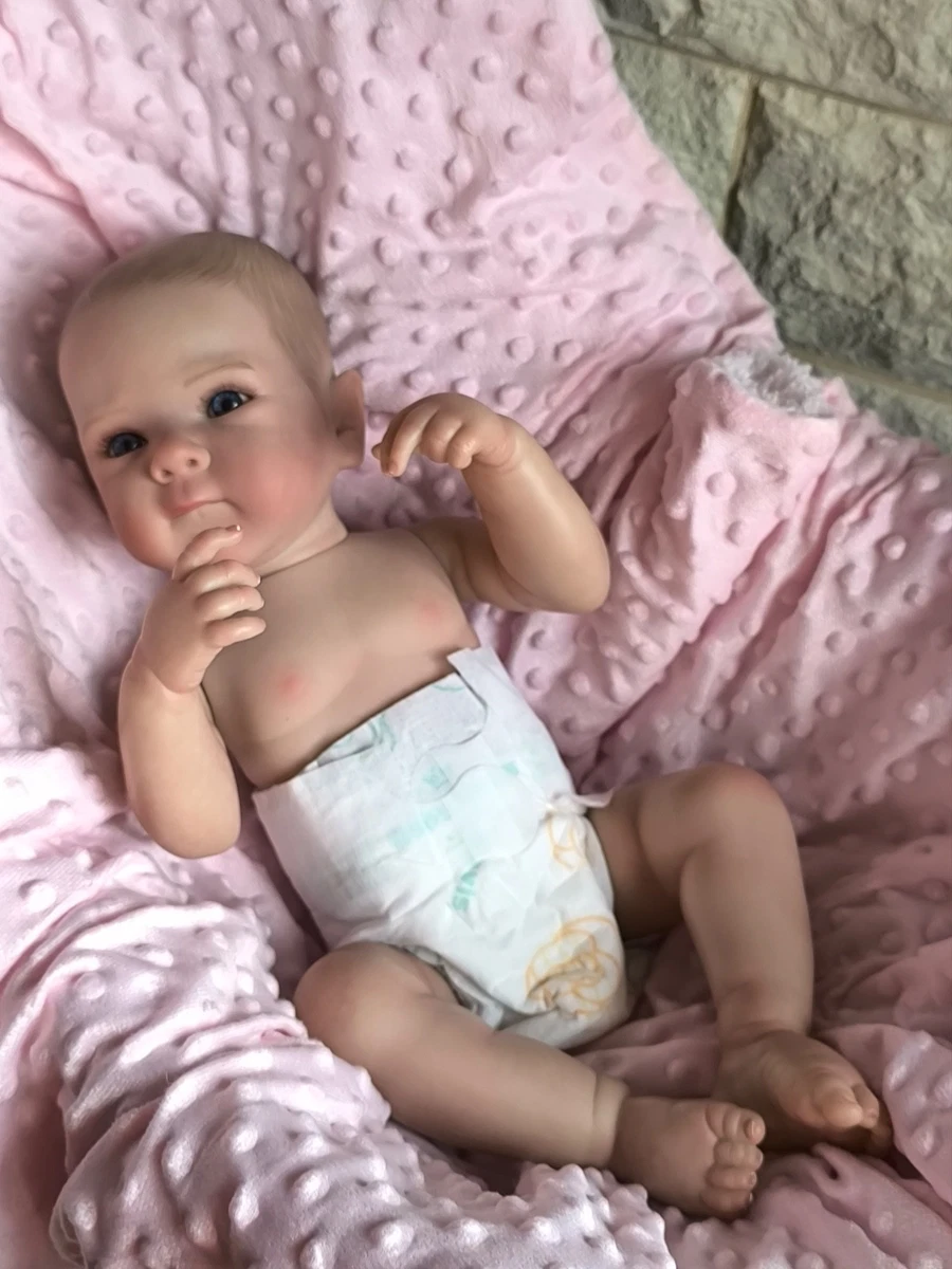 18 Pouces Réaliste Bébé Garçon Fille Reborn Bébé Poupée Entièrement