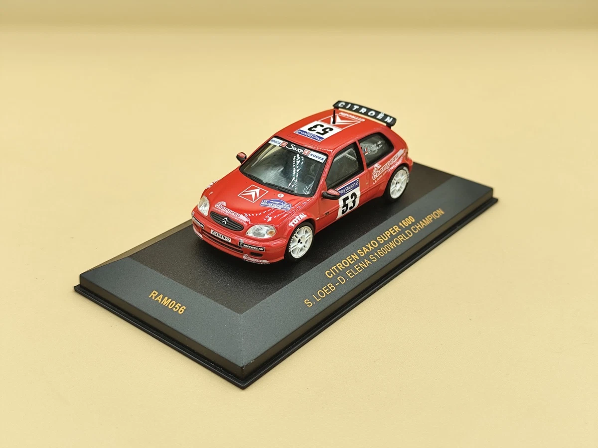 Modèle Réduit Citroën Saxo Kit Car Sébastien Loeb 1998 - Échelle 1/43, Altaya, Rallye, Neuf
