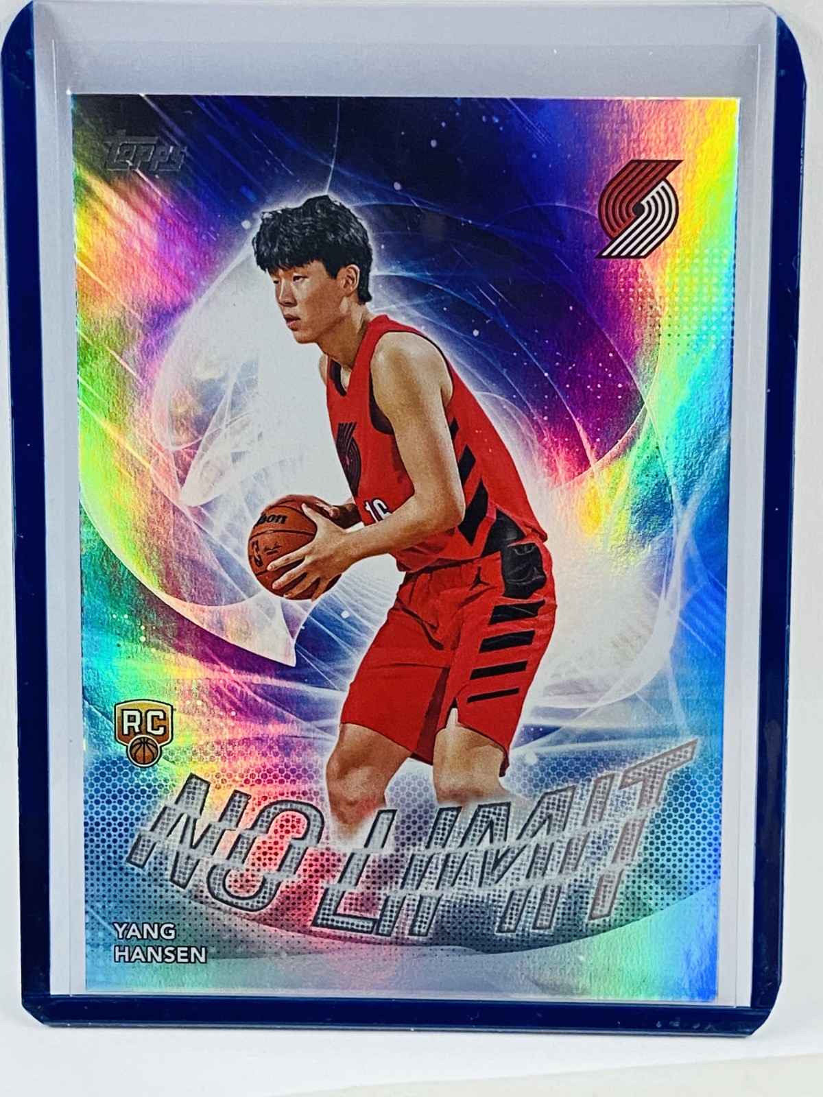 2025-26 Topps Flagship Yang Hansen RC No Limit Rainbow Holofoil NL-16