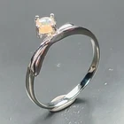 Handmade ring Natural Opal Ring 925 Sterling Silver Size 7 /R473715