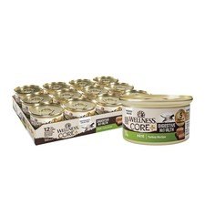 Wellness Core Digestive Health Turkey Pate Wet Cat Food Pack Of 12 Cans