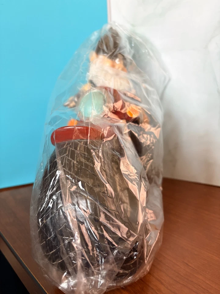 NIB Garden Gnome Axle Grease The Biker Motorcycle Statue Design Toscano - Image 2 of 4