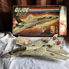 Vintage GI Joe Combat Jet Skystriker XP-14F With Box 1983
