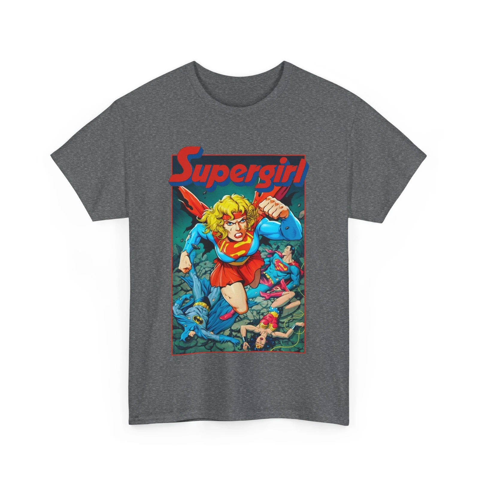 Supergirl T-Shirt - Crisis on Infinite Earths - DC Comics - Tom Grummett Art