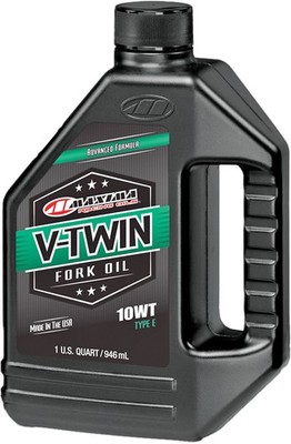 Maxima V-Twin Type-E Mineral Fork Oil 10WT 32oz H-D Harley Lubricinol