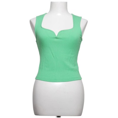 Los Angeles Apparel, Tank­top, Größe: S, Grün, Streifen, Rippenstrick #kPR