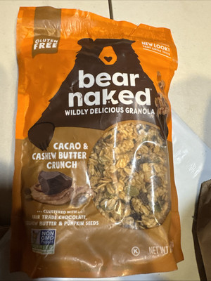 Bear Naked Granola Cereal, Whole Grain Granola, Breakfast Snacks, Cacao and