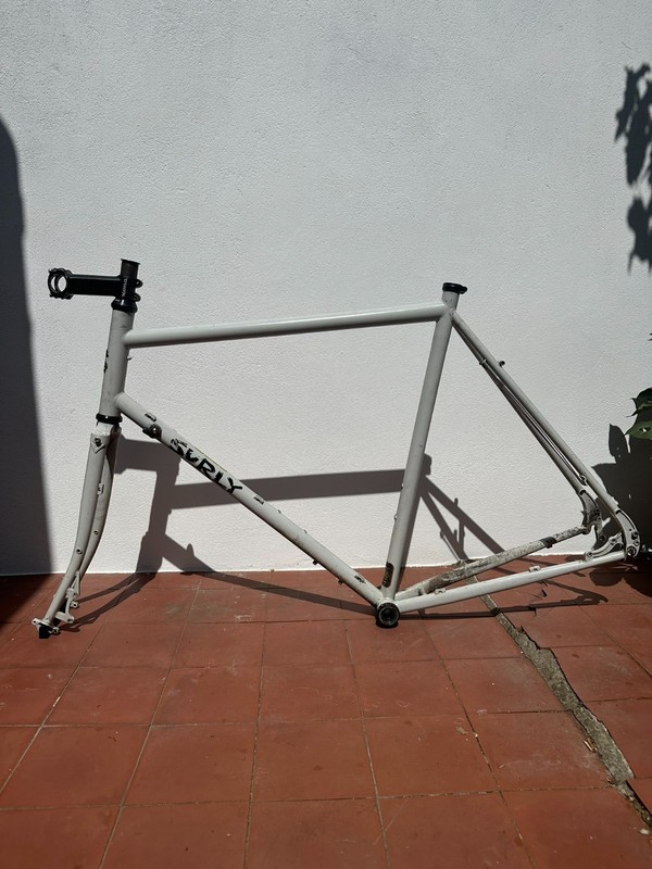 Surly Disc Trucker Frameset 60cm - large steel touring bikepacking