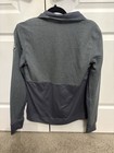 adidas Officially Licensed NHL National Hockey League Gray 1/4 Zip Jacket, M — photo 2