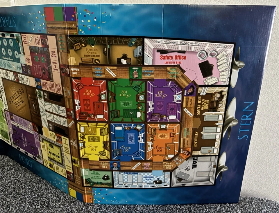 Titanic: The Board Game 1998 Universal Games Made USA 100% Complete Vintage RARE - Image 3 of 4