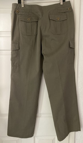 Vintage Jones New York Sport Cargo Pants - Khaki - Size 14 - Picture 2 of 5