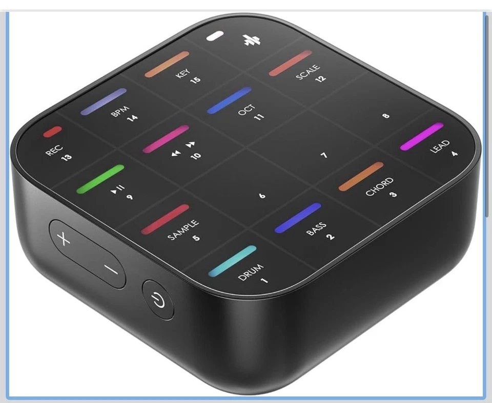 NEU Donner MEDO Bluetooth Midi Controller Portable Synthesizer Looper Groovebox