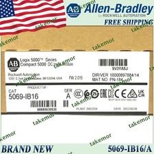 5069-IB16/A Compact 5000 DC Input Module AB FreeShip US Stock SameDay