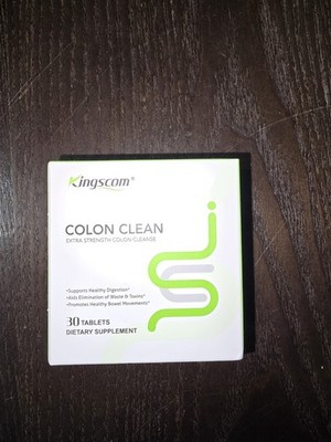 Kingscom Extra Strength Colon Cleanse Okra Fiber Formula 30 Tablets