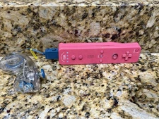 OEM Nintendo Wii Motion Plus Controller Black Remote Authentic Tested Nun Chuck