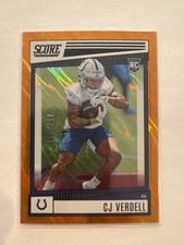 2022 Score #392 CJ Verdell Lava #/599