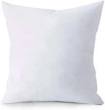 Soft Polyester Throw Pillow Inserts - 18x18 Set of 2 for Home Décor