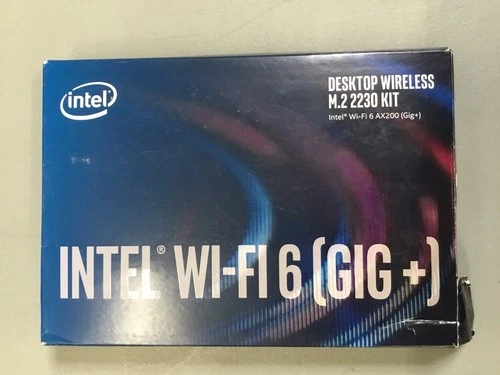 Intel WiFi 6 (Gig+) Desktop Wireless M.2 2230 Kit