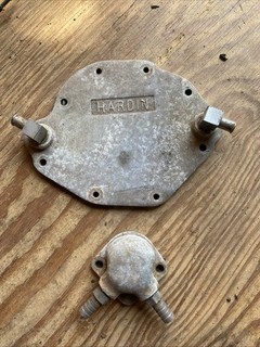 Hardin Marine Water Pump Block Off Plate Oldsmobile 403/455