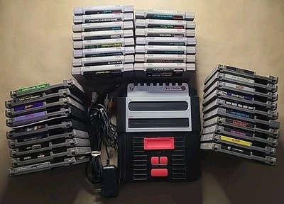 Lot Of NES & SNES Games + Hyperkin Retron 2 + Controllers