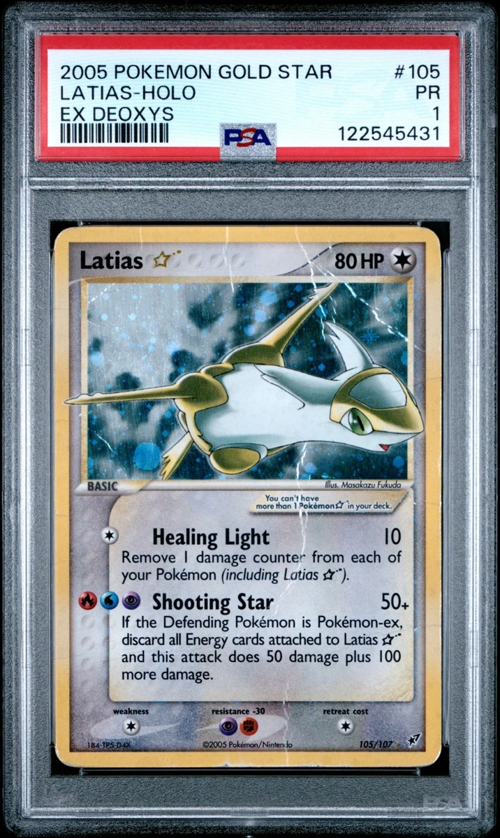 Latias Star Pokémon TCG Cards for sale | eBay