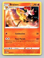 Braixen 026/195 Silver Tempest Uncommon