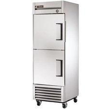 True T-23-2-HC LEFT HINGE S/S 23 Cu Ft Reach-In Refrigerator