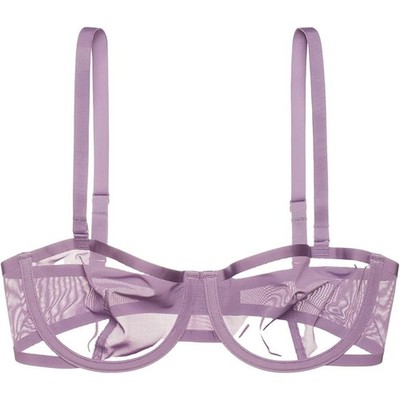 NWT Amethyst Cuup Balconette Underwire Back Hook Bra Size 36 H